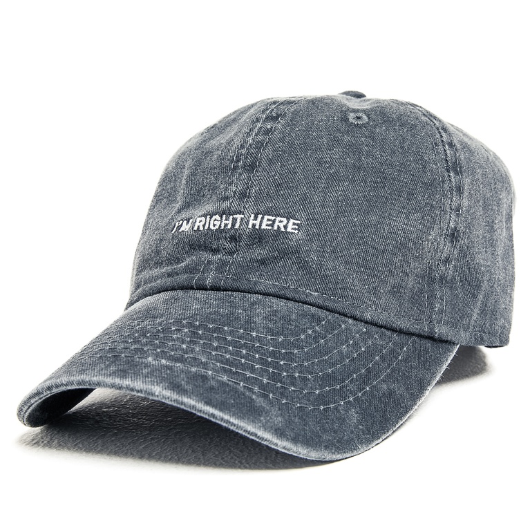 Cap "Dad Washed Embroidery" Grey